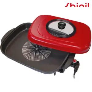 신일전자 국내제작 전기후라이팬 대형 사각 잔치팬 SPP-H610SS