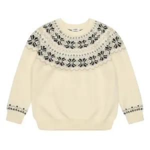 에꼴리에 세이브존03 노르딕 자카드 니트티  24D5084-CR