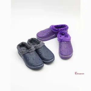 여성주방슬리퍼겨울 여자 할머니 어르신 따뜻한 방한 발편한 성인 털어른 시니어efg663