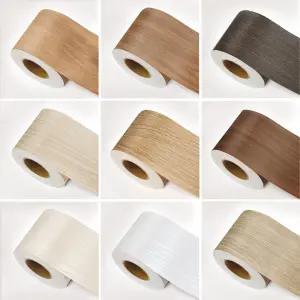 원목시트지 시트지 나무무늬 걸레받이 스티커 테이프 시트지띠 추천 욕실문틀 창틀