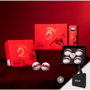 [볼빅](대구신세계)[정품] 볼빅 2026년 적마 에디션 3피스 골프공 + 볼마커 기프트 세트 (4구/6구)