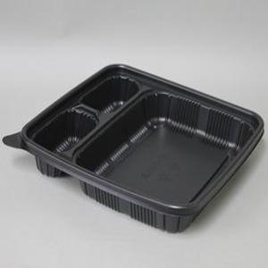 3칸 덮밥용기 왕돈까스 포장 배달 100개 HG-1021호