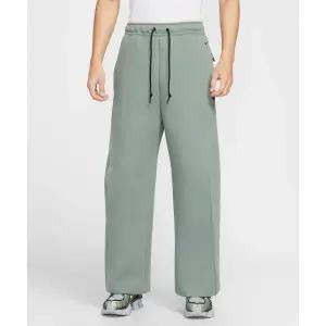 나이키 NIKE 테크 플리스 루즈 핏 오픈 헴 팬츠 M - 클레이 그린:블랙 HV6542-364 204698