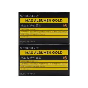 뉴트리코어 맥스 알부민 골드 33g x 30병 x 2박스 /Hb