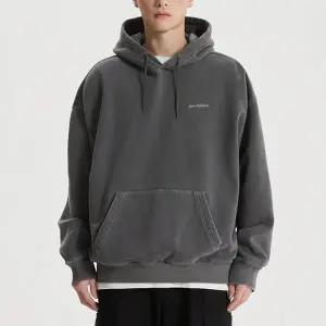 [뉴발란스]NB UNI Ndurance 레터링 워시드 기모 후드티 (OVER FIT) NBN0F41033-60