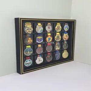 메달정리함 배지 벽걸이 메달거치대 아크릴 보관대