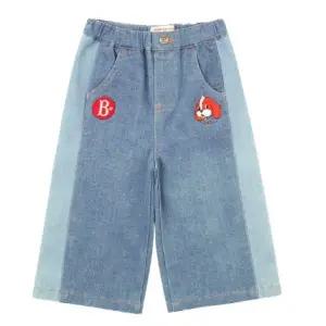[롯데백화점]베베드피노 퍼피 베이비 컬러 블록 데님 팬츠_BP43DP168-N