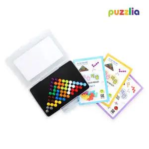 퍼즐리아 구슬퍼즐 삼각 / 교육용퍼즐 교육퍼즐 인지퍼즐 유아퍼즐 아동퍼즐 퍼즐교구 놀이교구 유아용교
