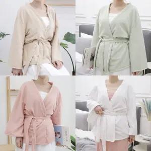 러브핑코 자체제작 5컬러 샤워 목욕 숏 타올 가운 나이트가운 호텔 슬립