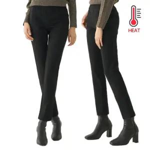 [지센] [GS단독특가] 기모 슬림핏 팬츠 LSPTNA75_BK