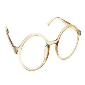 안경태 동글이안경 가벼운뿔테 디자인안경테 갈색