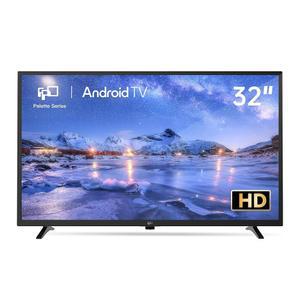 FPD 32인치 스마트 TV 구글 플레이가 지원되는 LED HD TV 리모컨이 지원되는 평면 TV 스트리밍 라이브가 가능한 WiFi가 지원되는 HDR 10 안드로이드 TV 블루투스 홈용 구글 캐스트 내장 2025년형 모델 P-시리즈