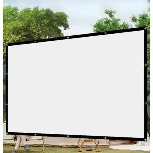 대형빔스크린 빔프로젝트 천 대형 로프 스크린 야외