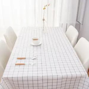 체크 테이블보 캠핑 파티 방수 테이블커버 식탁보 (WFJ5PA4)