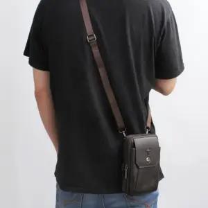 여성 소가죽 미니 크로스백 휴대용 핸드폰 가방 손가락형 (WFJ64UO)