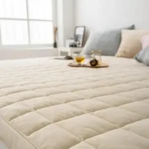 고밀도 극세사 패밀리 침대 매트리스 커버 매트 패드 (WFK3SRL)
