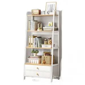 원목 사다리 선반 3단 진열장 베란다 수건걸이 4단 책장