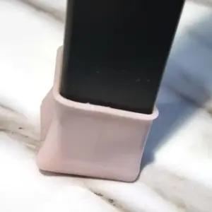 의자발커버 실리콘 의자발 4개세트 사각핑크 (WFJPVWH)