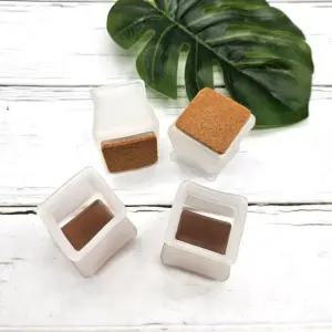 의자발커버 긁힘방지 의자발 4개세트 사각소형반투명 (WFJPVVU)