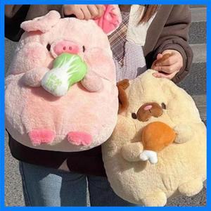 뜨거운 새로운 귀여운 통통한 개 봉제 장난감 귀여운 돼지 병아리 인형 베개 생일 선물 어린이