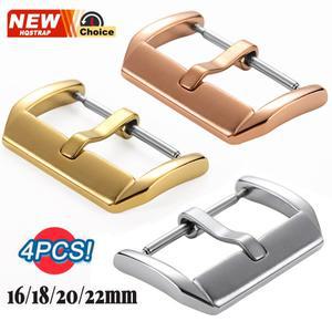 [호환품]1/4개 핀 클라스프 시계줄 스트랩 버튼 스테인리스 스틸 버클 16mm 20mm 액세서리 수리 도구