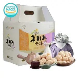 한과 선물세트 추석 명절 칠갑산 구기자한과 2호 1500g 구기자 설 선물 세트