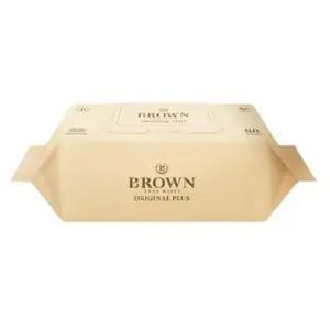 브라운 아기물티슈 오리지널 플러스 캡형 80매 20팩 447094