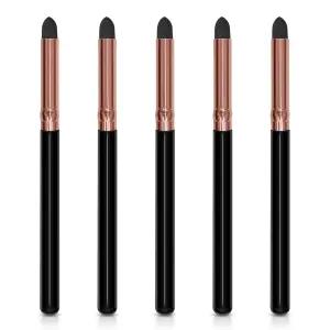 UorPoto 라이너 스매지 브러시 포인트 펜슬 스틱 세트 섀도 눈썹 재사용 팁 어플리케이터용 5Pcs 전문