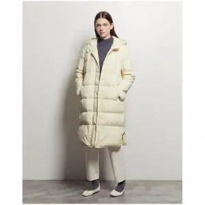 [헤지스] HAZZYS 여성 옐로우 단색 구스다운 패딩점퍼 HSJU2D931Y1