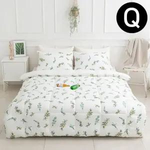 퀸 화이트 이불 솜별매 베개커버세트 순면 광목 (WFJQZKO)