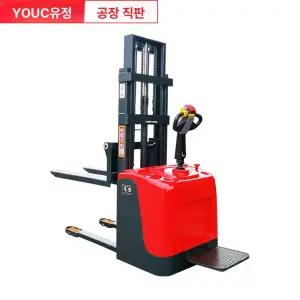 전동 스태커 포크리프트 하역 지지대 유압 시리즈 지게차 스테커 리프팅