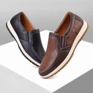 베이직한 디자인 남자 보트슈즈 남성슬립온 신사화 (WFK4FDO)