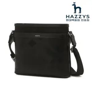 헤지스ACC HJBA6E172BK 데일리 블랙 가죽 체크 실버로고 크로스백22424054832094498