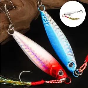 레인보우 메탈지그 5p세트 반짝반짝 어비늘 바다낚시 (WFK55GM)