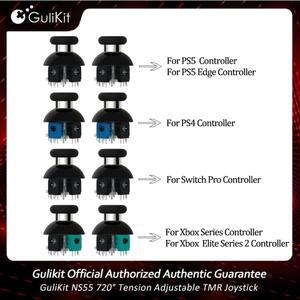 [호환품]굴리킷 NS55 720 ° 텐션 조절 가능 TMR 조이스틱 스위치 프로 PS4 PS5 엣지 엑스박스 시리즈 컨트
