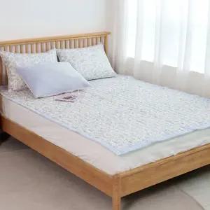 리빙홈 프리미엄 소프트 텐셀 모달 이불패드 Q 카페트 러그