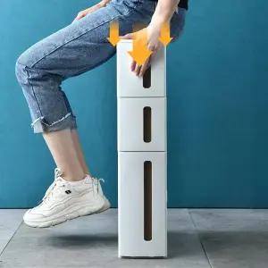 욕실 틈새 선반 이동식 수납장 사이드 방수 슬라이딩