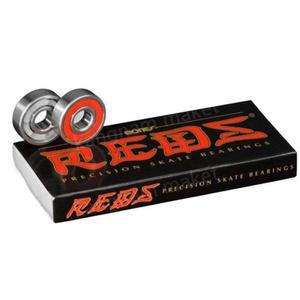 본즈 링 BONES 보드 스위스 스케이트 롱보드 레드