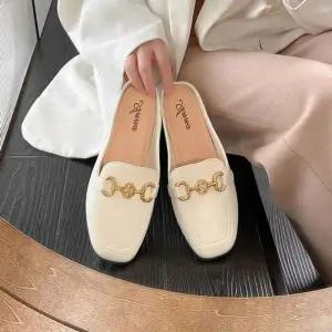 미니멀 립스틱 뮬 편한 슬리퍼 블로퍼 WFGS3ZW