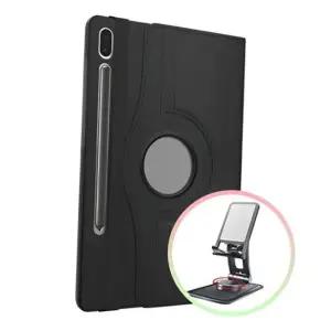 거치케이스 bns 라이트 크로스 케이스+회전 거치대 갤럭시탭S6