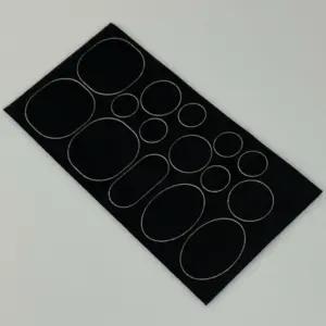 수선스티커 점퍼 원형검정 옷수선테이프 옷수선 찢어진 수선 구멍 DIY