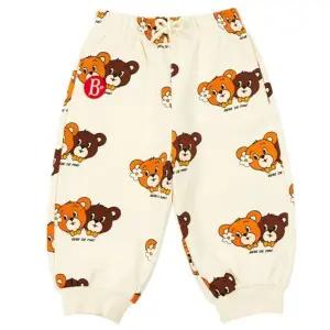 [롯데백화점]베베드피노 올 오버 허니 베어 베이비 트레이닝 팬츠 BP51PD123IV
