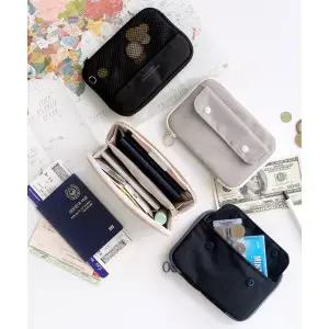 매장정품 ICONIC 보이저 RFID차단 여권지갑 여행용 동전 카드케이스