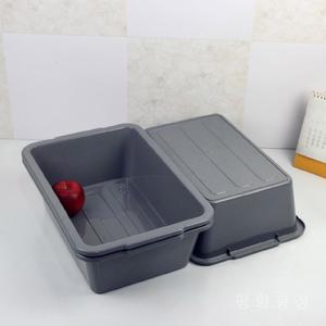 사각 플라스틱 대야 수조 바스켓 사각다라이 고무다라이 빨래