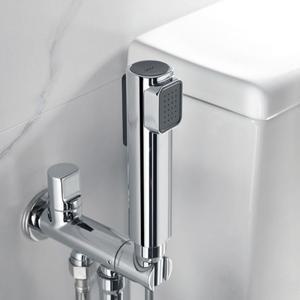 라포식 플라스틱 비데 분무기 다기능 핸드헬드 수도꼭지 Shattaff 샤워 고압 변기 셀프 클리닝 액세서리