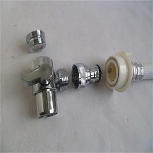 라포식 디스트리뷰터 자동 세탁기 입구 파이프 전환기 어댑터 샤워 호스 변환기 피팅 1 방향 회전 2 대야