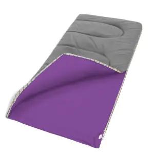 출장 숙소 개인 침구 여행용 침낭 라이너210X160 퍼플