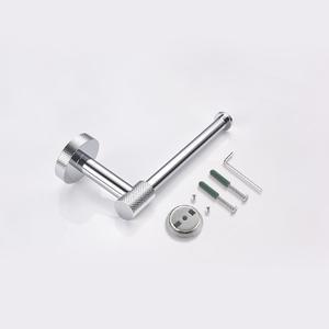 라포식 크롬 도금 스테인레스 스틸 벽 마운트 핸드 타올 바 화장지 홀더 목욕 가운 후크 비누 접시 화장실