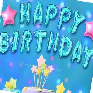 생일파티 호일풍선 대형 해피버스데이 프로포즈 장식용 풍선 홈파티 용품
