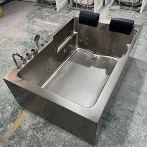 라포식 샤워 캐빈이   블랙 골드 자쿠지 마사지 실내 욕조 앵글 월풀 핫텁 스파